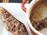 Terrine de foies de volaille au poivre vert