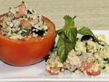 Tomates farcies au boulghour
