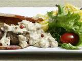 Tournedos, sauce au jambon fumé