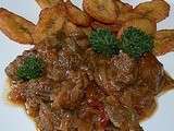 Yassa à la viande de bœuf
