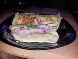 Crêpe jambon et asperge