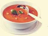 Potage de poivrons rouges