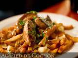 Poutine au foie gras du Pied de Cochon