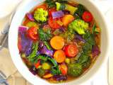 Soupe détoxifiante aux légumes