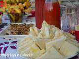 Aperitif dinatoire :tramezzini, boulettes aperitives, brochettes crudites