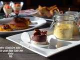 Apero dinatoire facile et chic acte i – le foie gras poele, en mousse, en creme, en millefeuilles de figues, bref, en veux-tu, en voila et son magret seche au piment d’espelette