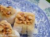 Cafe gourmand oriental : Touagen et briouates aux dattes maajoul, pâte d’amande maison