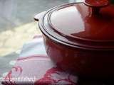 Cailles farcies, haricots coco, endives et ses boulettes en cocotte
