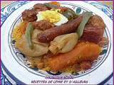 Couscous royal aux 3 viandes