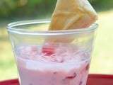 Croustillant de brick (samsa) a la puree d’amandes, au barbecue