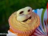 Cupcakes a la vanille, creme caramel au beurre sale ou ganache montee au chocolat praline