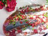 Filets de maquereaux aux groseilles