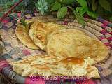 Galettes de semoule a l’eau de fleur d’oranger de Gontran cherrier