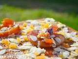 Gateau au chocolat et a la clementine corse confite