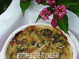 Gratin de blettes-bettes-poiree a carde a la bechamel maitre d’hotel