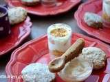 Mousse-creme de kaki a la gelee de pamplemousse – cafe gourmand