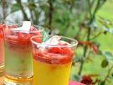 Mousse minceur aux fraises et au fromage blanc qui nous veut du bien