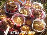 Muffins a la creme au caramel au beurre sale ou cappucino
