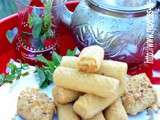 Nochodchi, cousines perses de la graibat (grayba) homs ou tout simplement biscuits fondants a la farine de pois chiche saveur cardamone