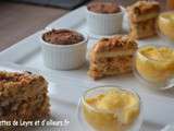 Parfaits glace chocolat-marrons ou citron vert (combava) de mr christophe felder