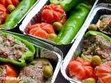 Petits farcis de legumes a la viande (legume farcis)