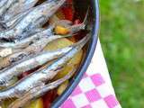 Pinyata d’anchois de raymonde, quand les « carnets de julie » s’invitent a ma table, je m’dis que le terroir catalan a du bon