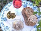 Rillettes de porc au piment d’espelette, comme celles du mans, imitation maison