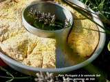 Soupe detox, minceur, bonne mine & son broa de milho (pain au maïs Portugais)
