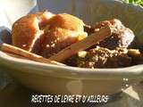 Tajine d’agneau aux poires confites de fatema hal sur un air de yves jamait