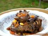 Tanjia de jarret de veau a la marocaine