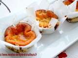 Tout petits moelleux aux trois agrumes et leur espuma pamplemousse-choccolat blanc