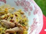 Vraie garbure de midi-pyrenees, gascogne ou bearn choisissez la region qui vous sied, car cette garbias au bon gout du fait maison est un hymne au sud ouest, authentique