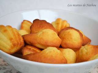 Madeleines à la vanille