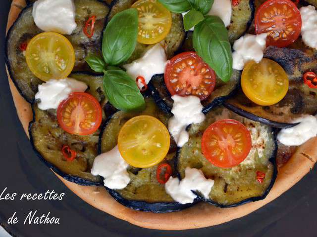 Recettes De Tarte Aux Aubergines De Nathou