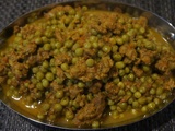 Curry d'agneau aux petits pois-Kheema Matar