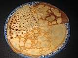 Crepes sans balance