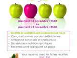 Atelier Goûter Santé à Metz le 13 novembre 2013