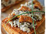 Toasts de sardine à l’ail – Sans gluten