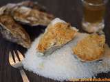 Gratin d'huîtres à la charentaise : Pineau et saucisse