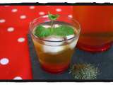 Régime paléo : Thé vert à la menthe glacé maison