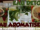 Détox water : 4 recettes d’eau aromatisée