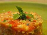 Salade tomates courgettes au thermomix