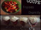 Coupes Fraises Chantilly