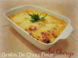 Gratin de Chou Fleur Au Chorizo