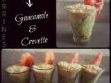 Verrines Guacamole & Crevette