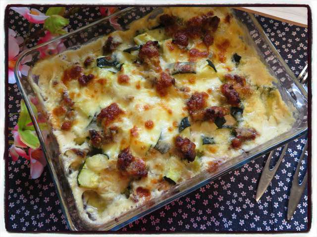 Recettes De Gratin De Courgettes Et Saucisse