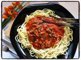 Spaghettis à la bolognaise