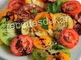 Carpaccio multicolores de tomates – pl, Conso, Mardi Escalier Nutritionnel végétarien