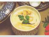 Noix de coco : Tom Kha Gai (recette thaïlandaise) = Soupe de poulet parfumée à la citronnelle et au galanga