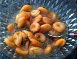 Salade Estivale : Salade d'abricots à la fleur d'oranger et aux pistaches